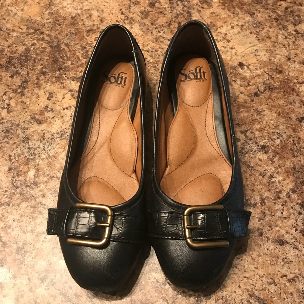 Sofft Black Flats - 8